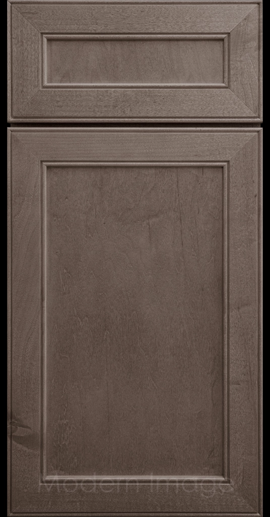 Stained Davis refined Shaker style kitchen cabinet in a Truffle stain by Modern Image AZ.